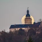 Vollmond an der Burg Falkenstein (1)