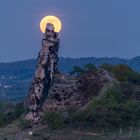 Vollmond an der Teufelsmauer