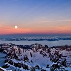 Vollmond auf dem Säntis