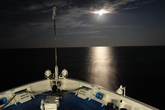 Vollmond auf dem Schwarzen Meer