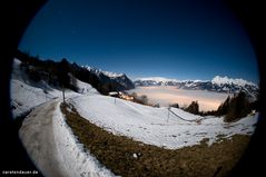 Vollmond auf dem Triesenberg