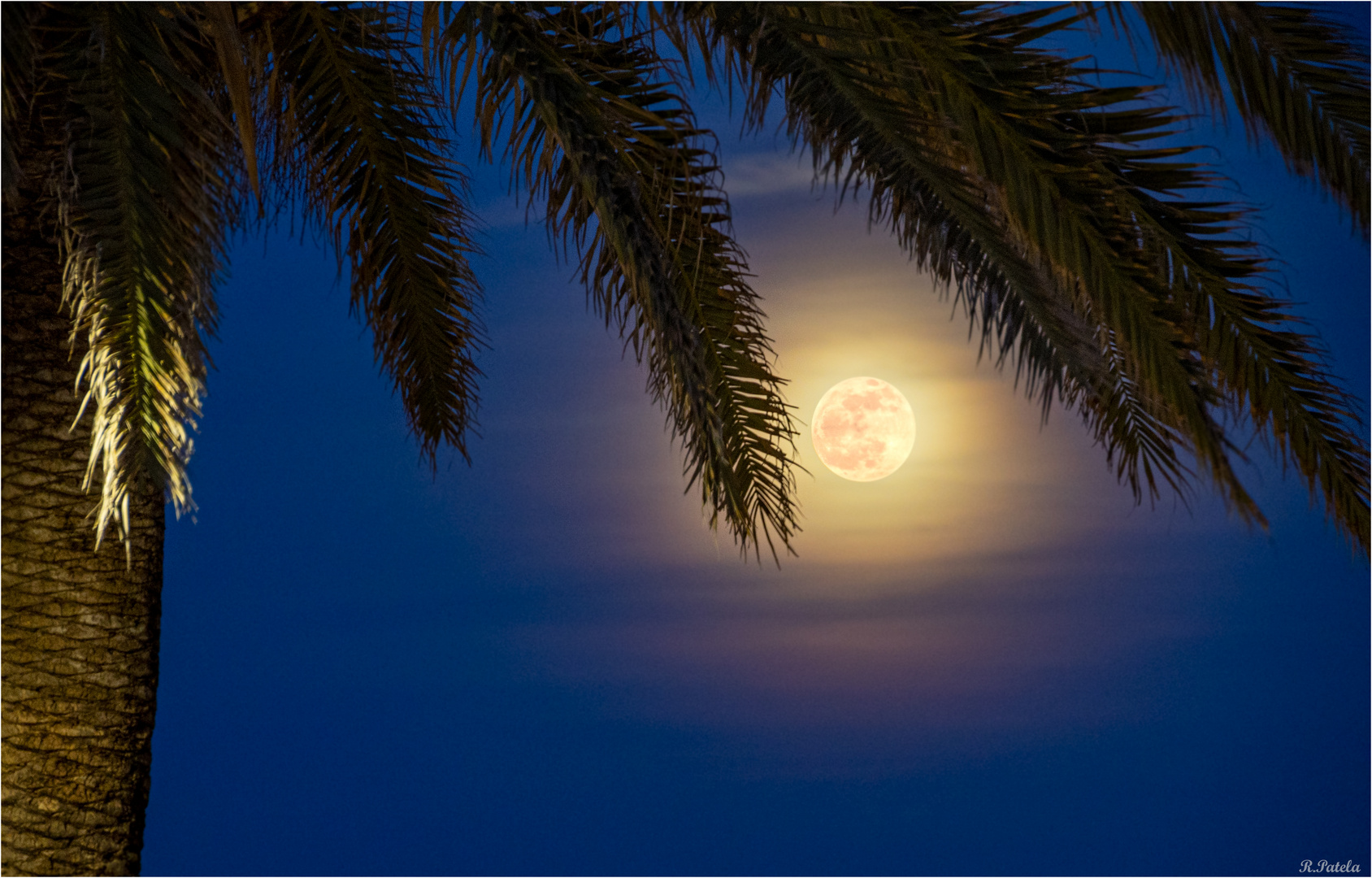 Vollmond auf Mallorca