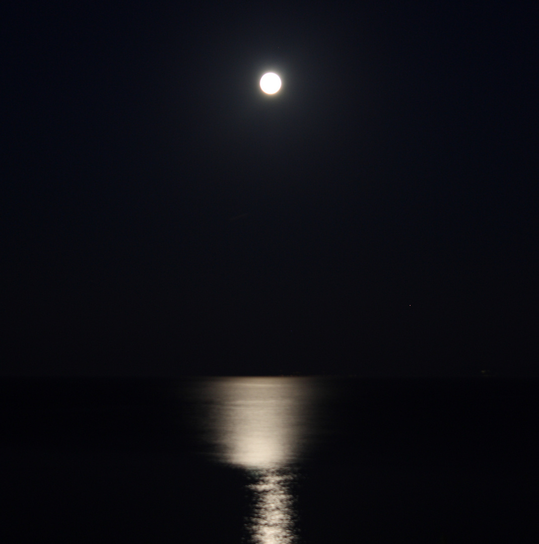 Vollmond auf Rügen