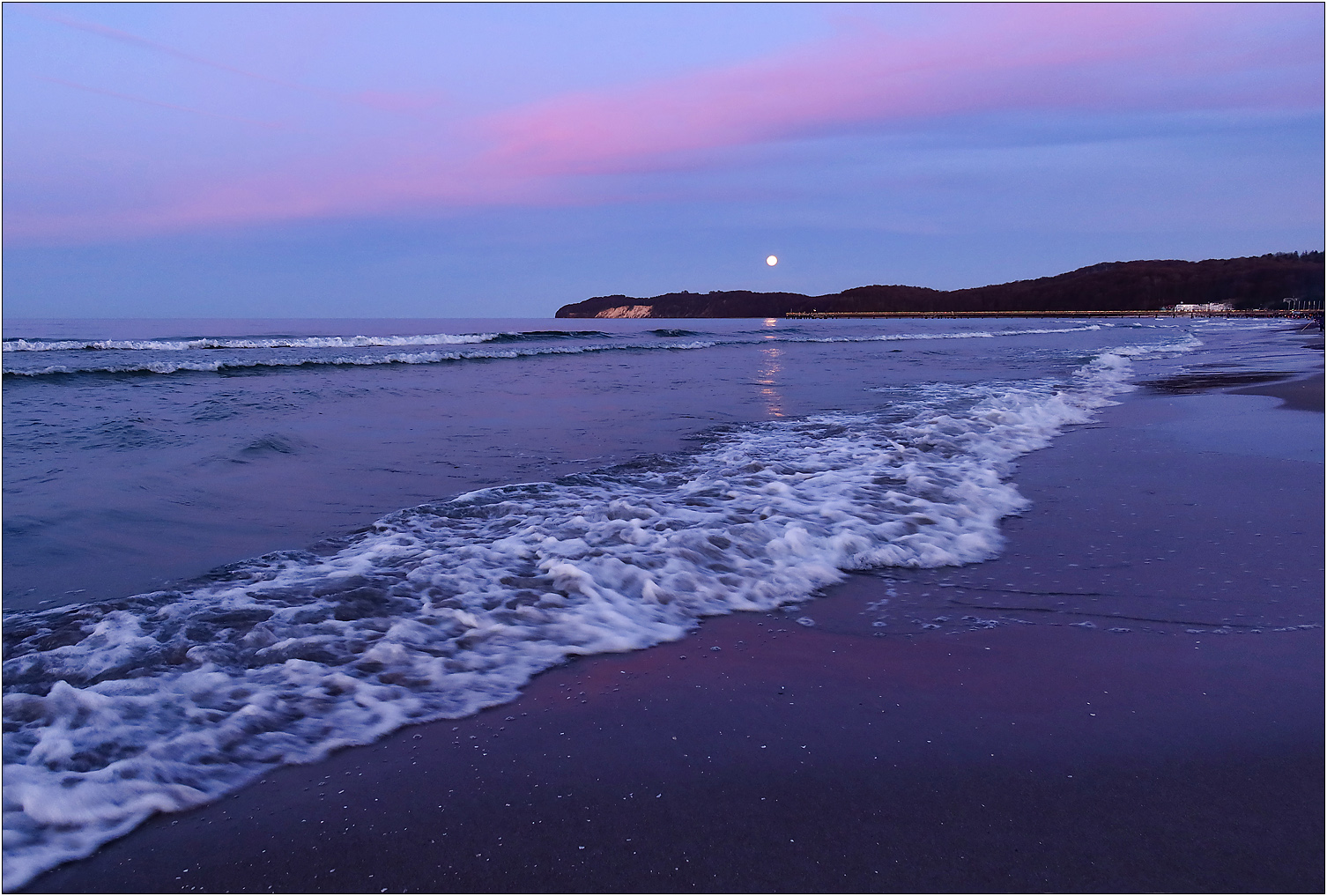 Vollmond auf Rügen...