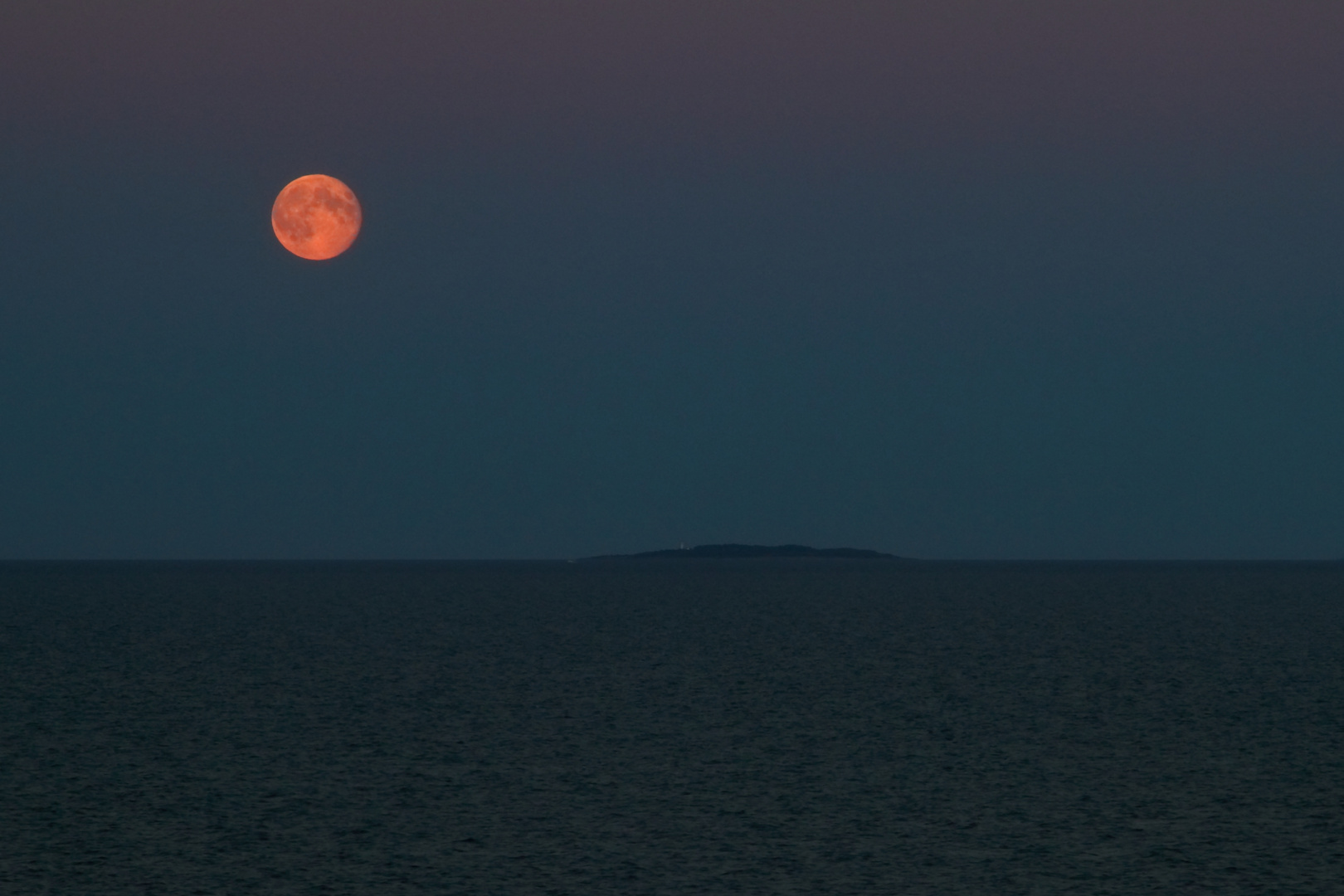 Vollmond auf See