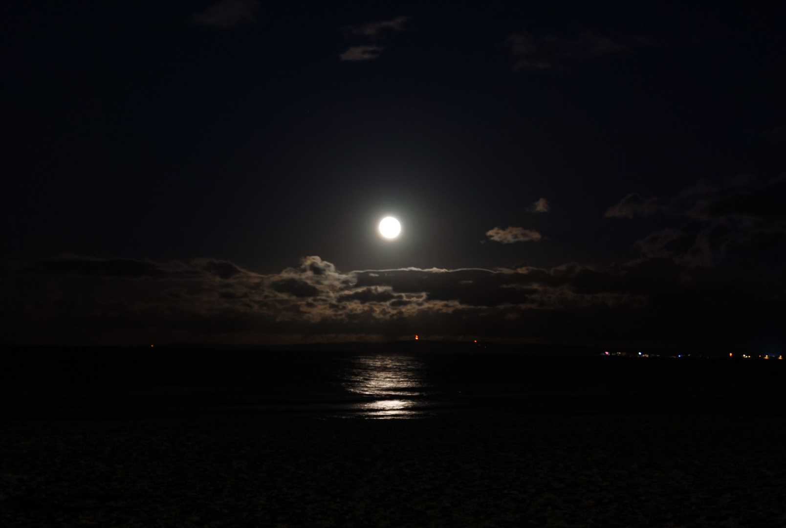 Vollmond auf Usedom