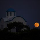 Vollmond bei Amopi auf Karpathos