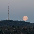 Vollmond bei Esslingen