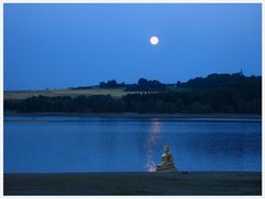 Vollmond bei Hallerstein