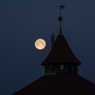 Vollmond beim Neutorturm