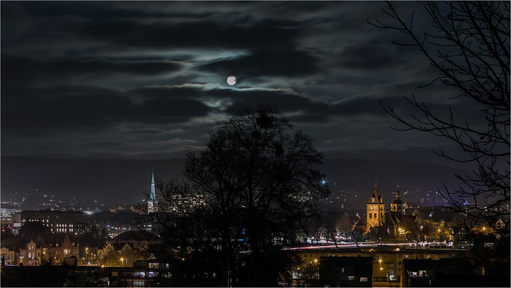 Vollmond eisgekühlt