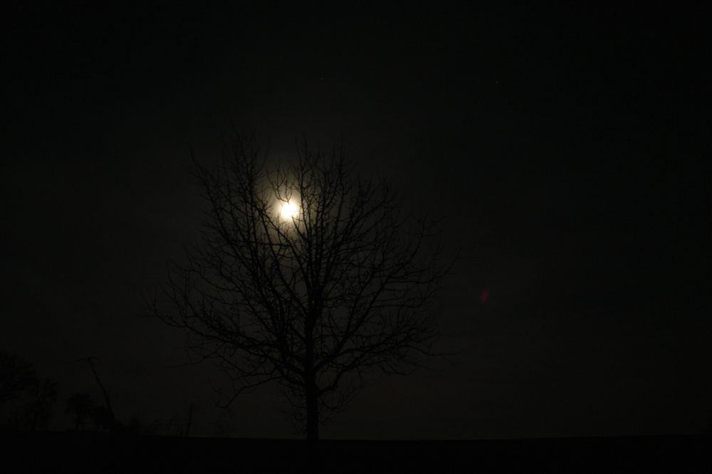 Vollmond - erster Versuch