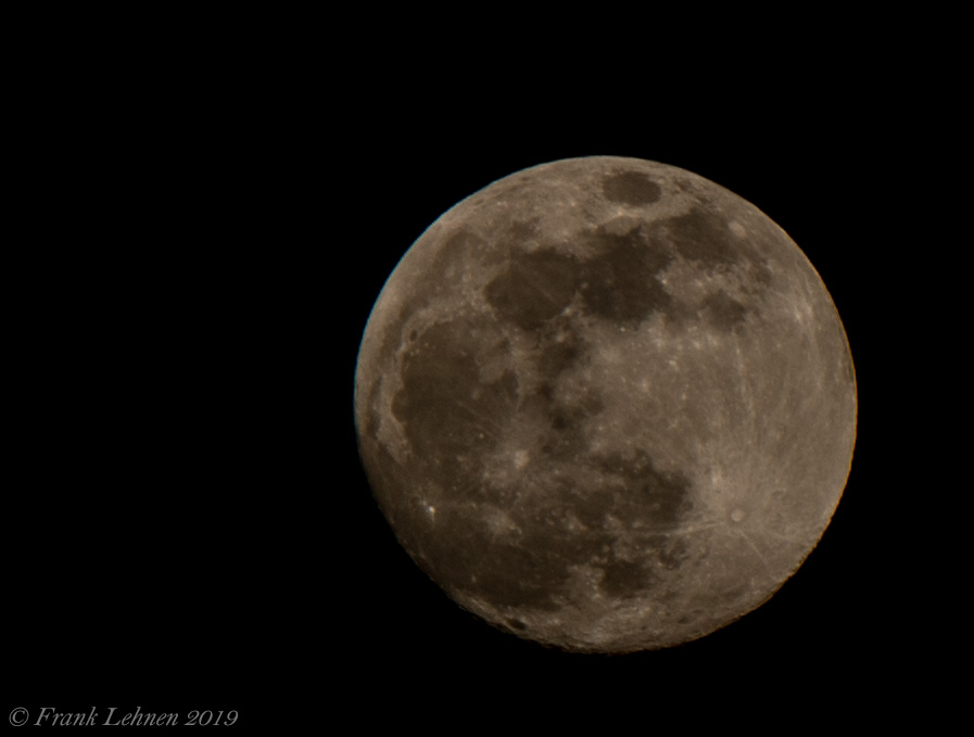 Vollmond Februar 2019