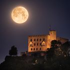 Vollmond-Hambacher-Schloss