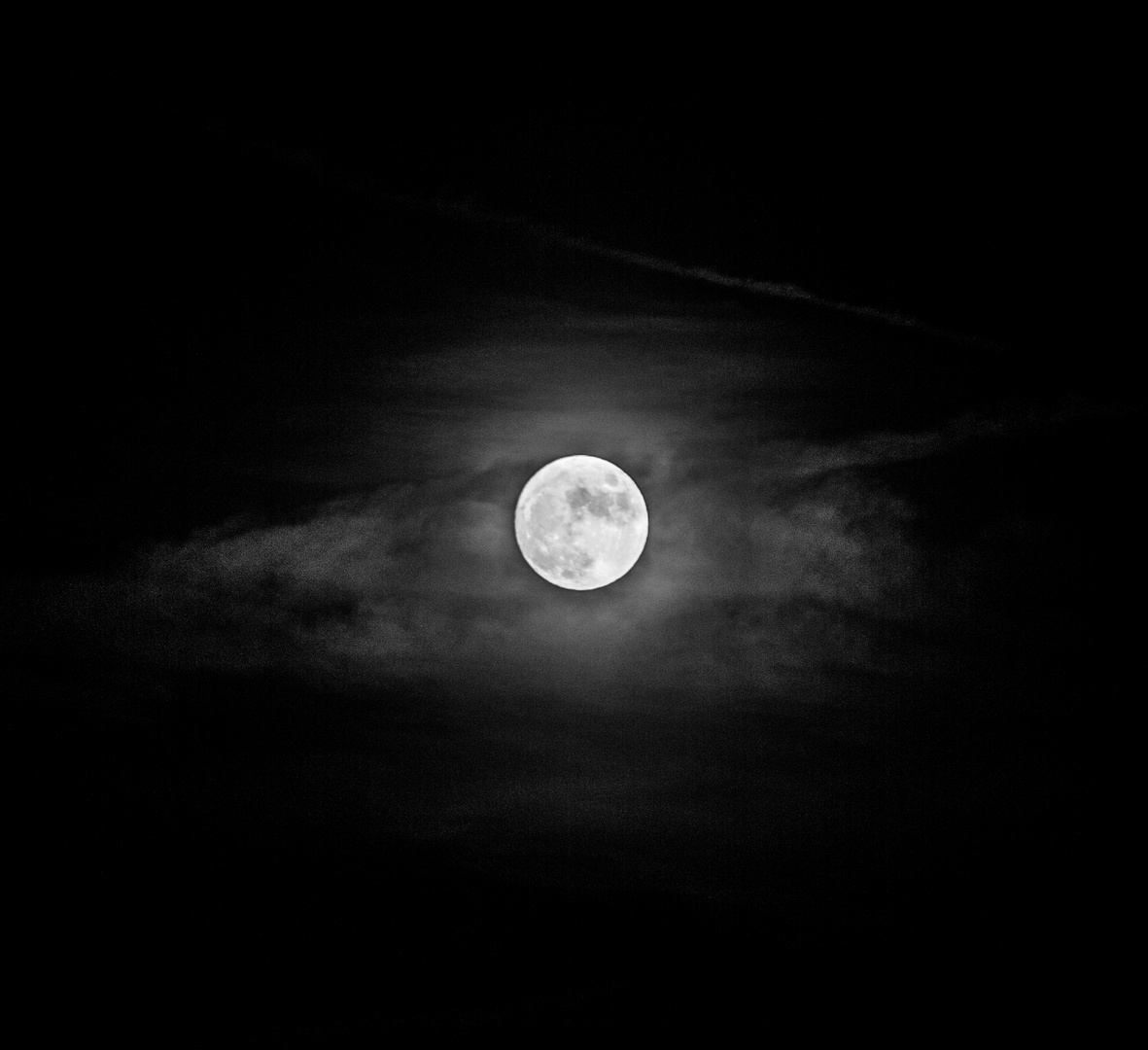 Vollmond Heiligabend