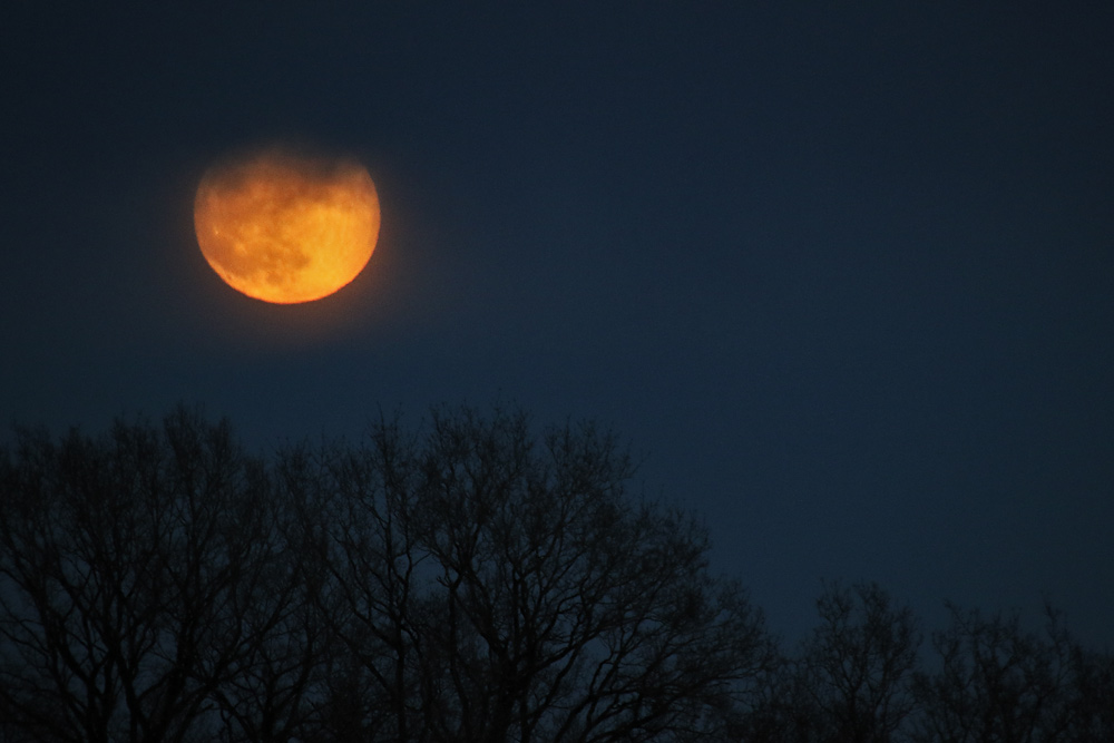 Vollmond heute abend