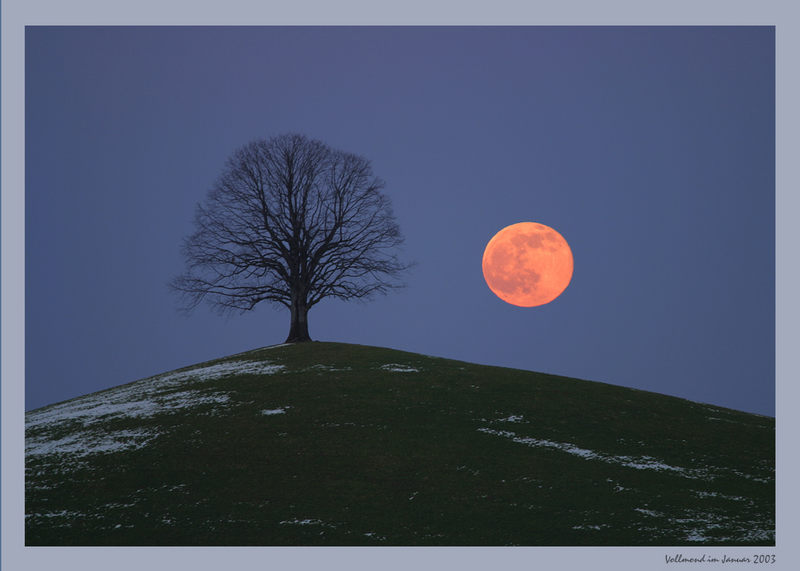 Vollmond im Januar