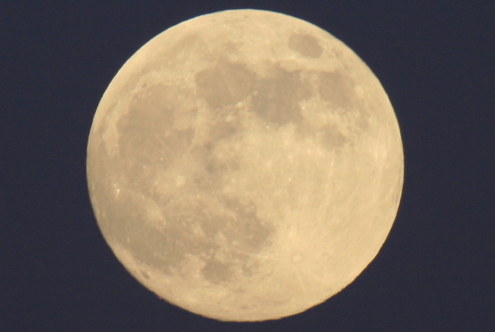 Vollmond Im Januar Foto & Bild mondaufnahmen, himmel & universum