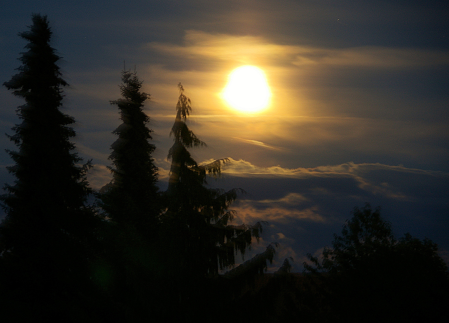 Vollmond im Sommer