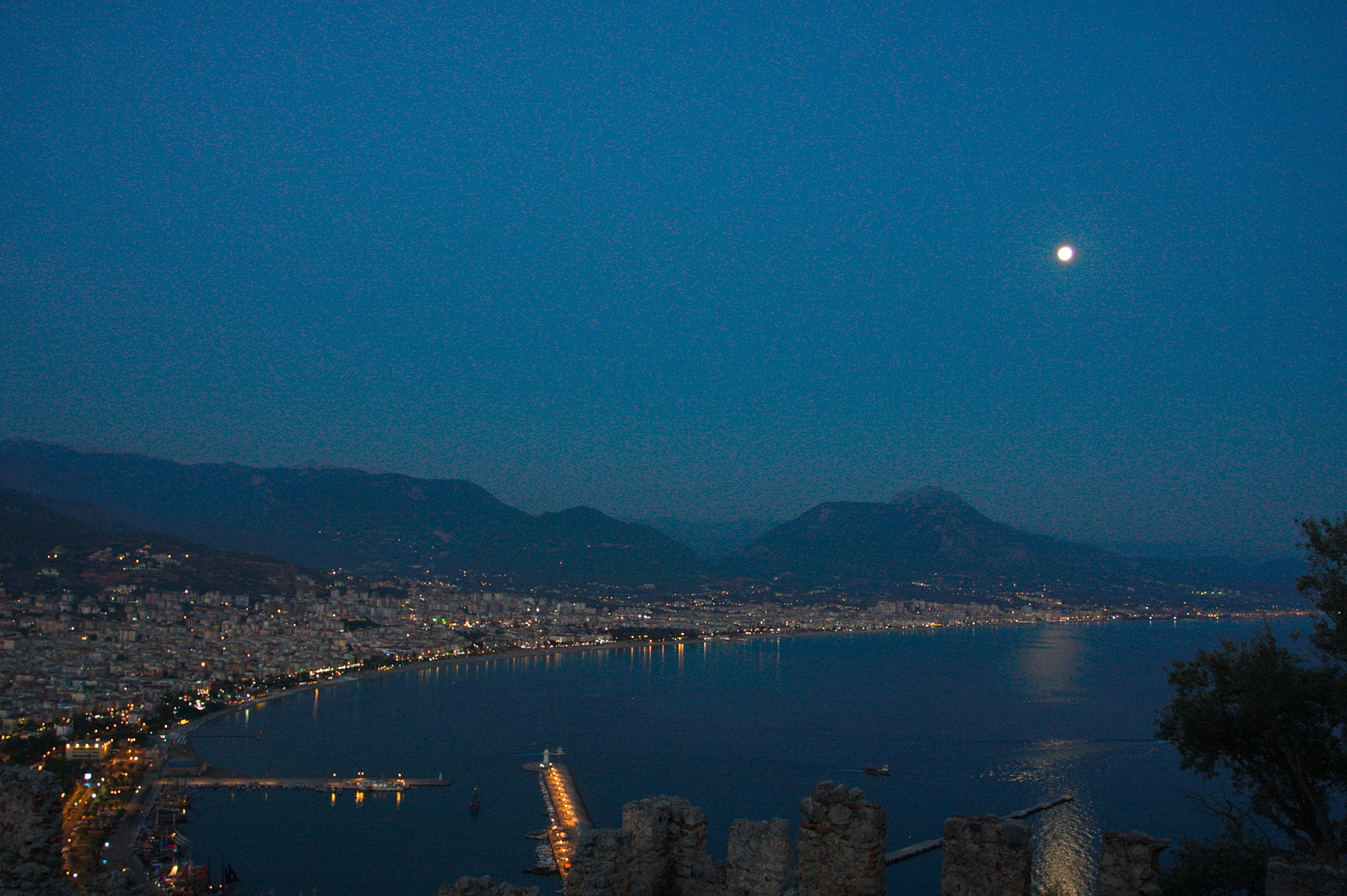 Vollmond in Alanya