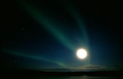 Vollmond in Alaska