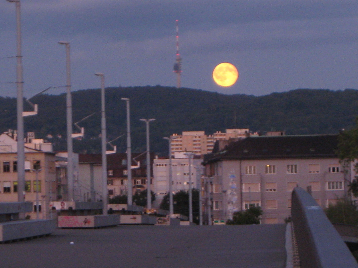 Vollmond in Basel