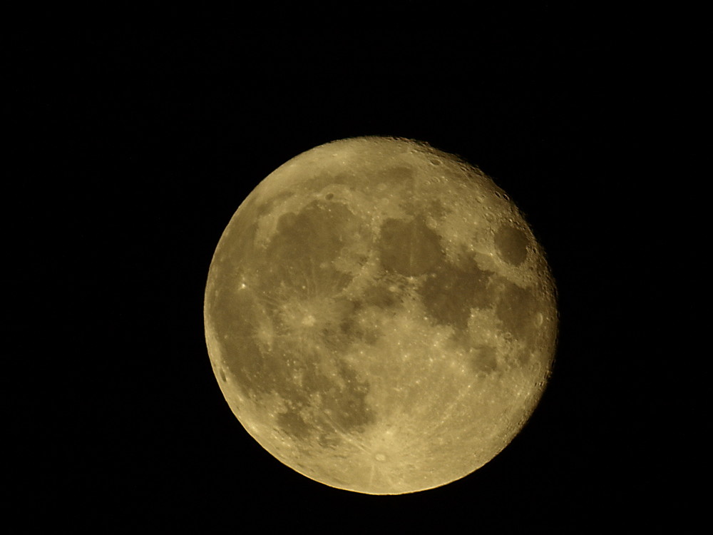 Vollmond in Bielefeld