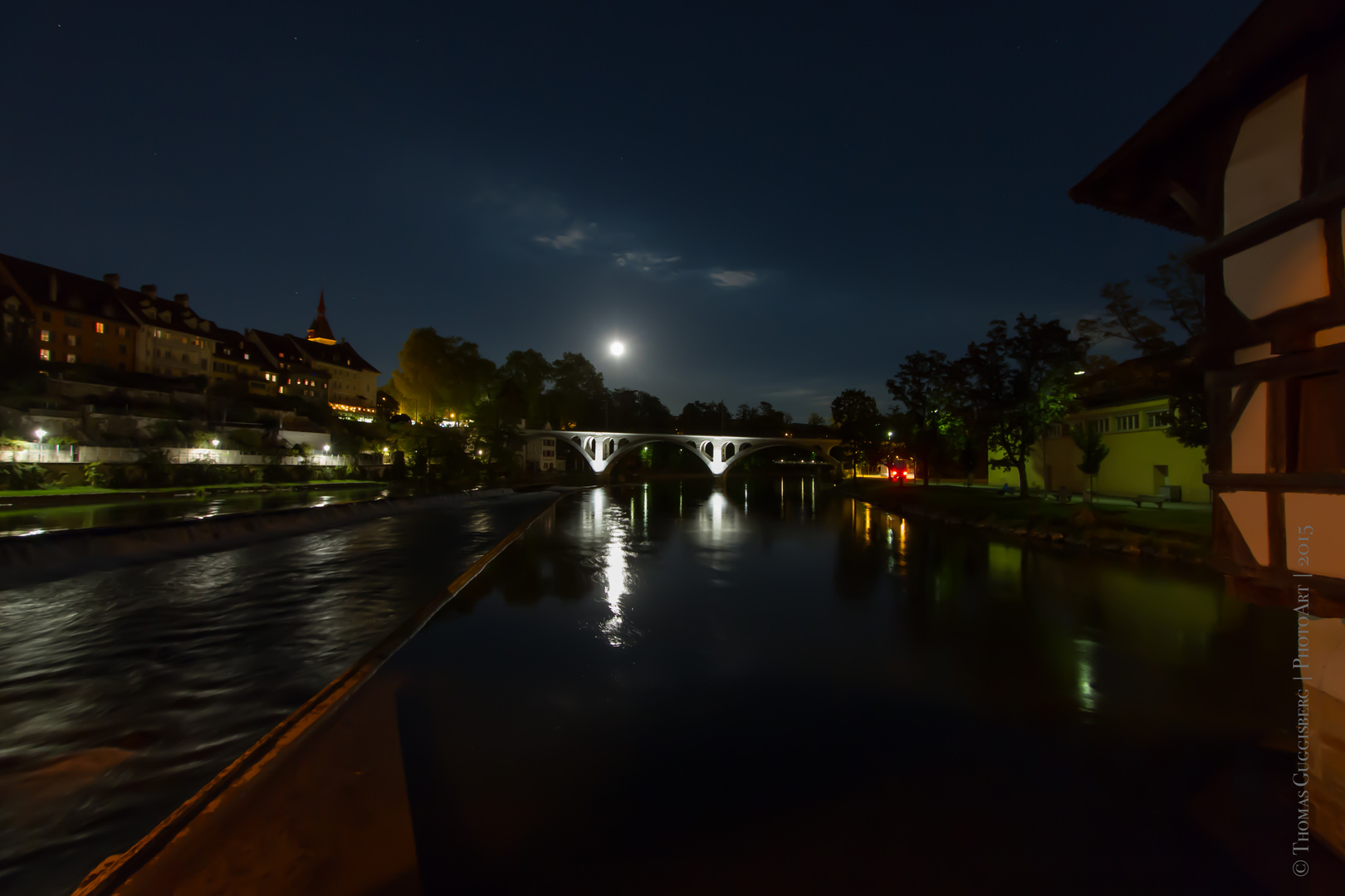 Vollmond in Bremgarten