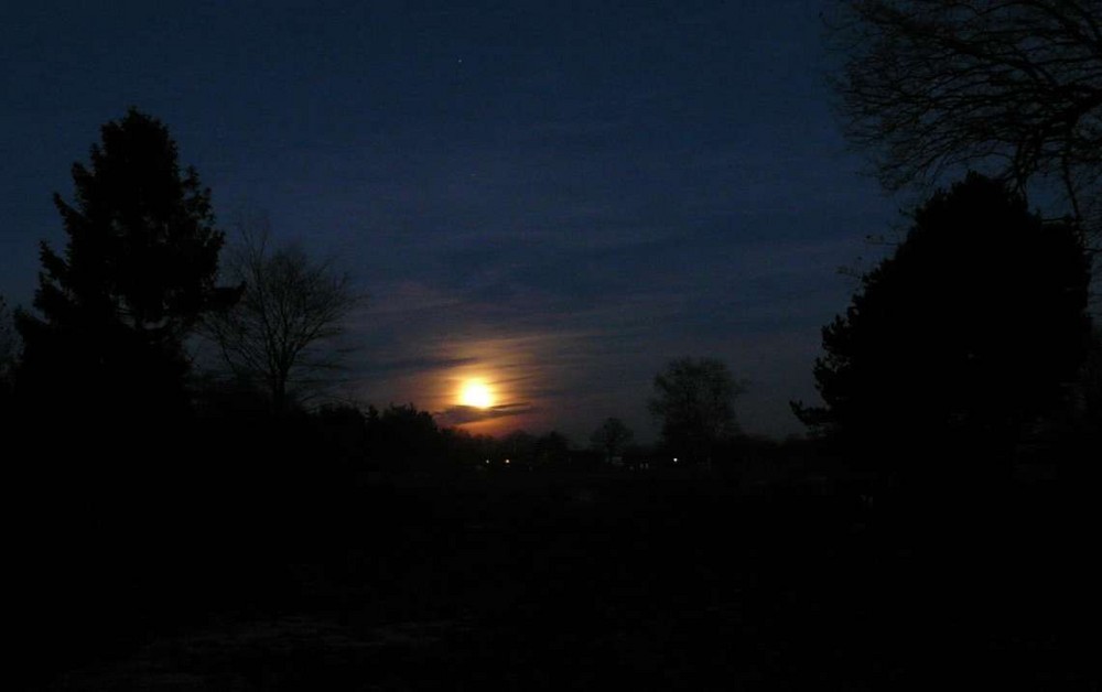 Vollmond in Dangastermoor