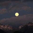 Vollmond in den Alpen(Wallis)