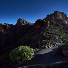 Vollmond in den Bergen von Gran Canaria