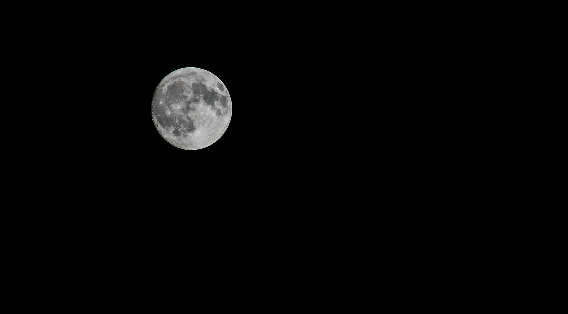 Vollmond in Erfurt