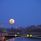 Vollmond in Frankfurt