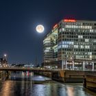 Vollmond in Hamburg