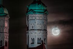 Vollmond in Naumburg