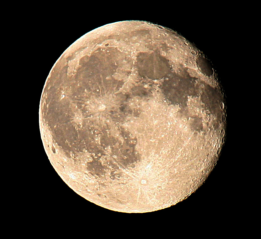 Vollmond in Norddeutschland