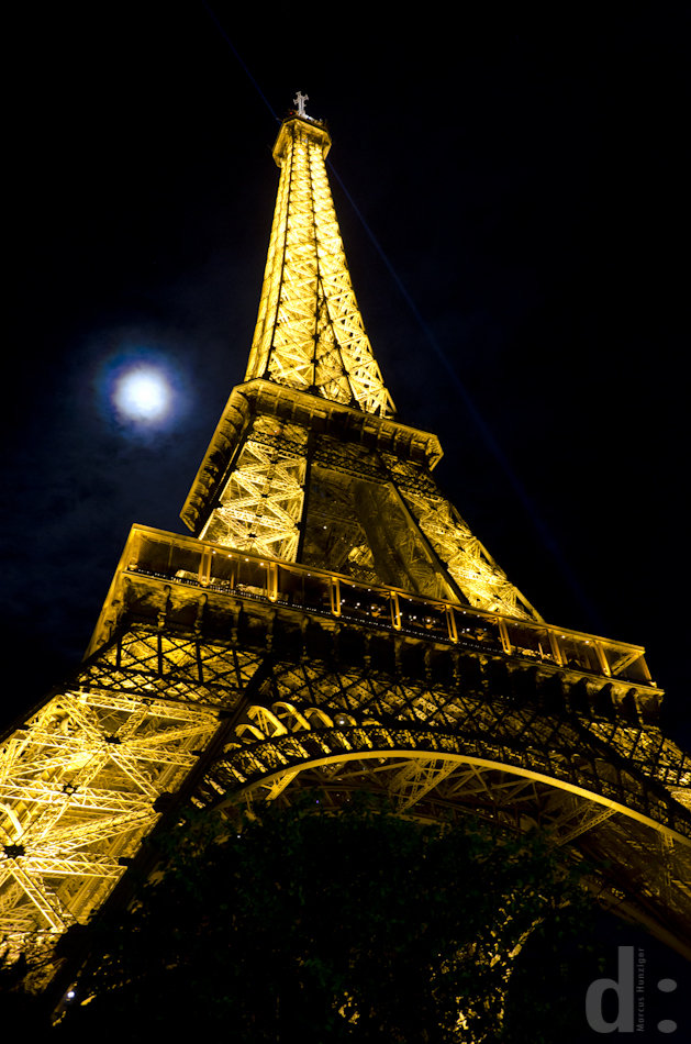 Vollmond in Paris