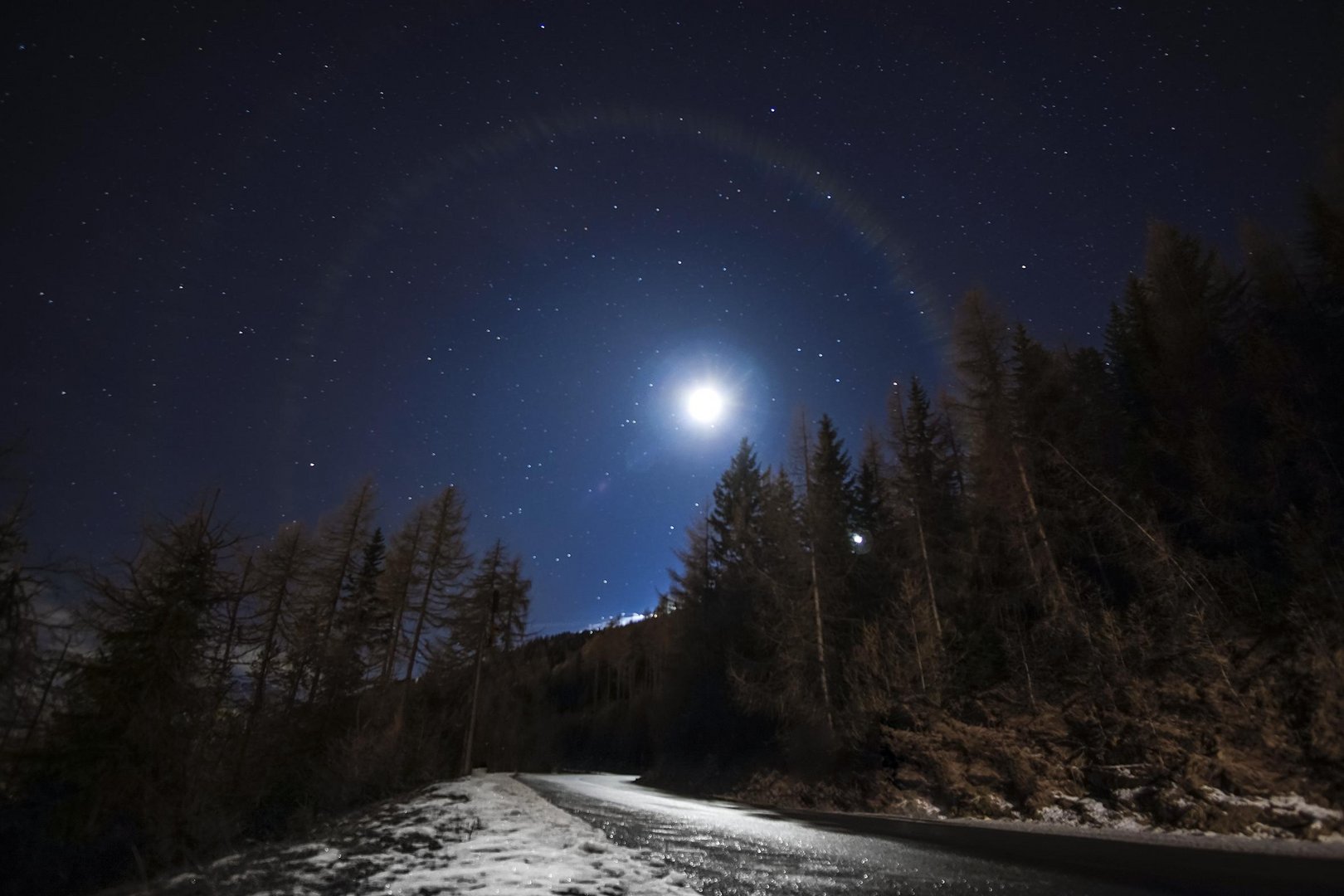 Vollmond in Sölden