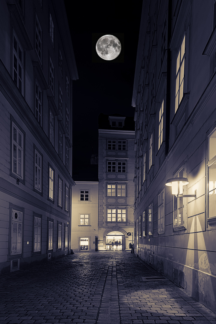 Vollmond in Wien