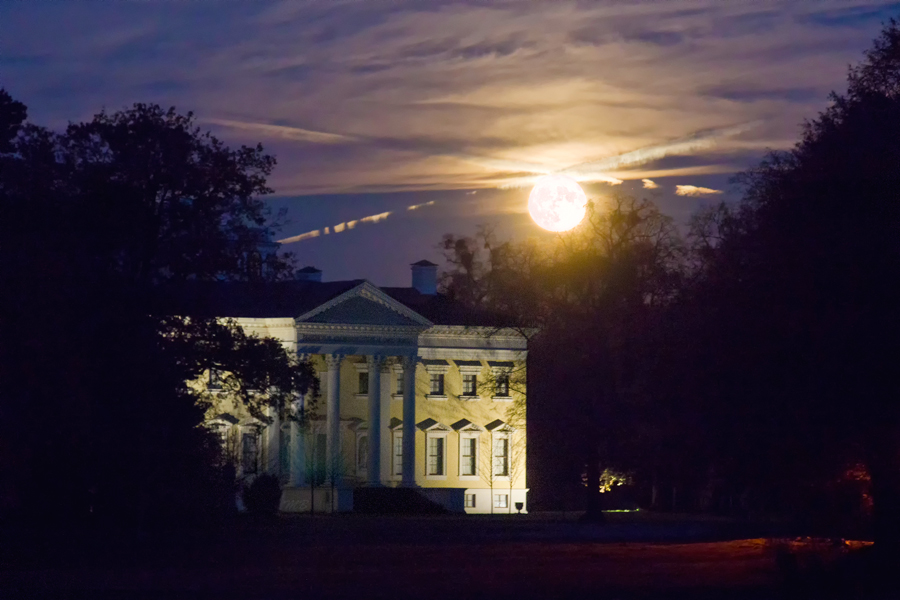 Vollmond in Wörlitz