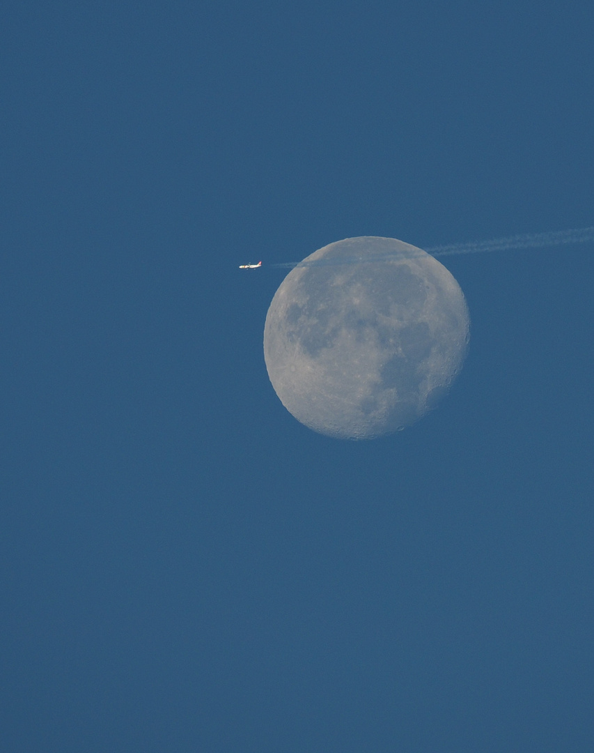 Vollmond - knapp dran vorbei...