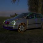 Vollmond-Knicklicht-Session im Wald bei Schwarzenbek