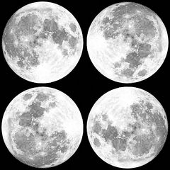 vollmond mal vier...