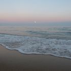 Vollmond, Meer und Strand