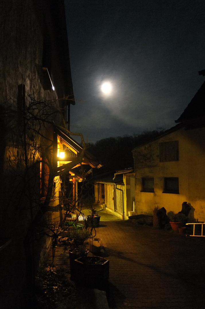 Vollmond mit der Fuji X10