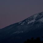 Vollmond neben Zwiesel