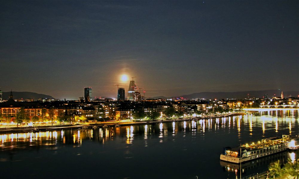 Vollmond Panorama