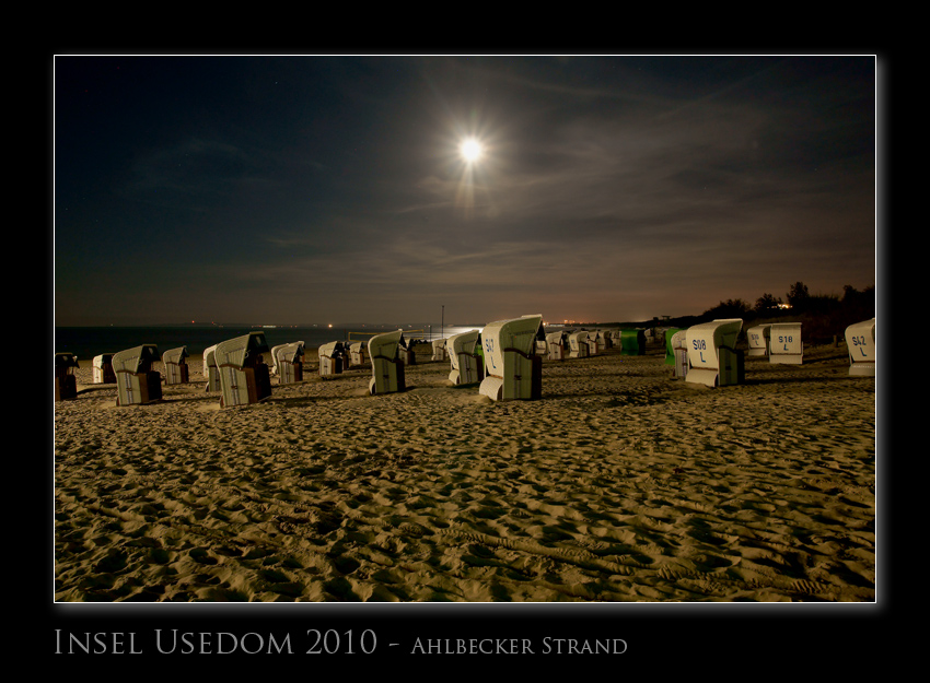 Vollmond über Ahlbeck IV