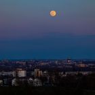 Vollmond über Augsburg