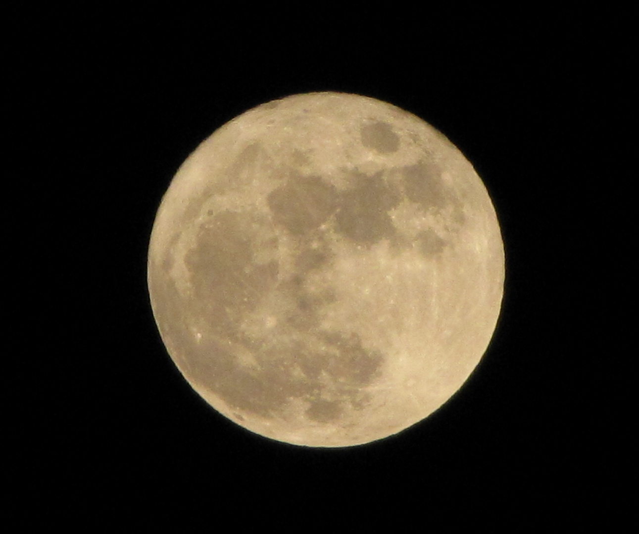 Vollmond über Bad Boll